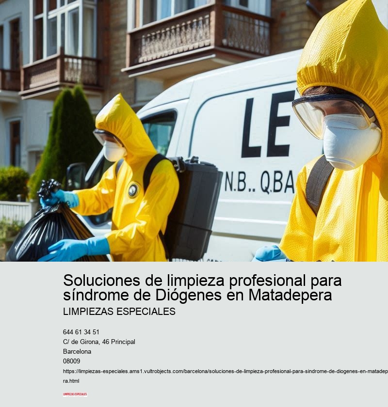 Riesgos asociados al síndrome de Diógenes