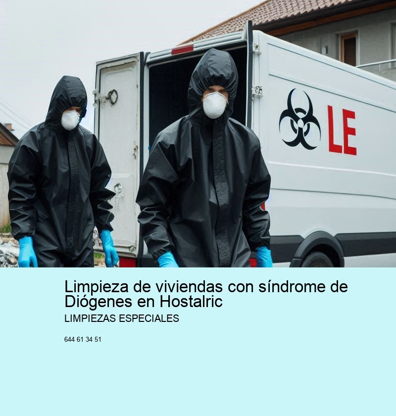 Limpieza de viviendas con síndrome de Diógenes en Hostalric