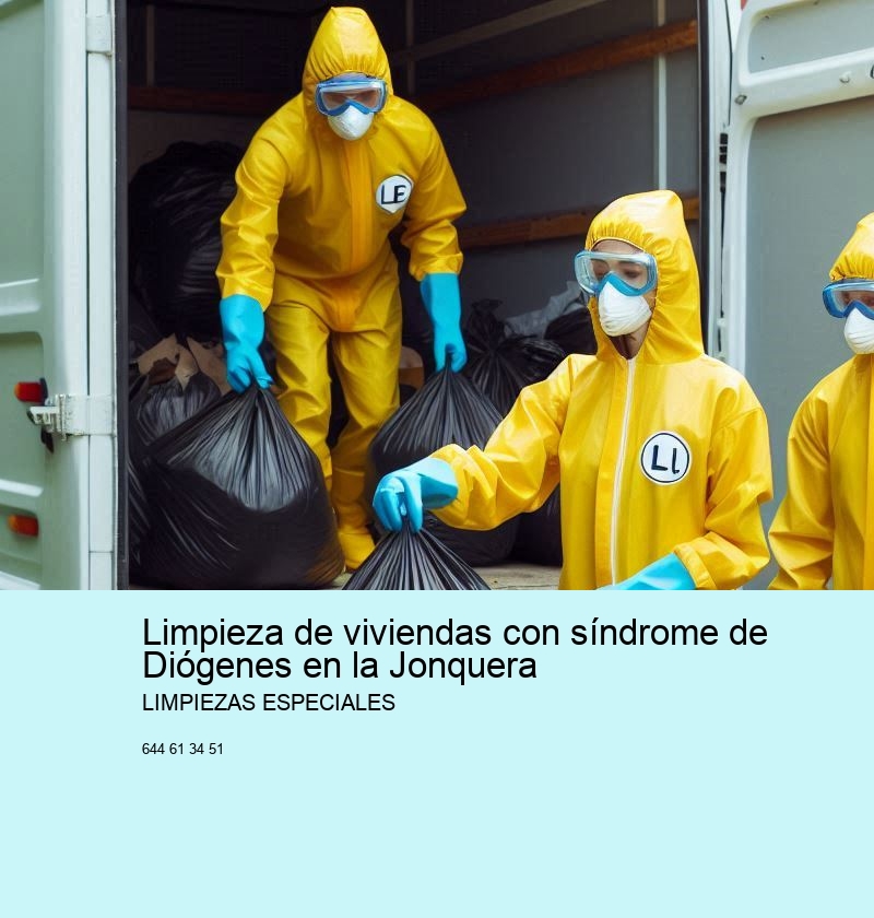 Nuestro proceso de limpieza para el síndrome de Diógenes